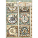 Stamperia Gardens of Time A4 Rice Paper Selection 6 Sheets | DFSA4XTM - Craftywaftyshop