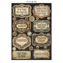 Stamperia Gardens of Time A5 Junk Journal Focus Points 16 Pages | SBJKS01 - Craftywaftyshop