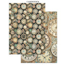 Stamperia Gardens of Time A5 Junk Journal Focus Points 16 Pages | SBJKS01 - Craftywaftyshop