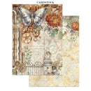 Stamperia Gardens of Time A5 Junk Journal Focus Points 16 Pages | SBJKS01 - Craftywaftyshop