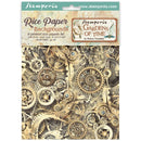 Stamperia Gardens of Time A6 Rice Paper Backgrounds 8 Sheets | DFSAK6053 - Craftywaftyshop