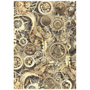 Stamperia Gardens of Time A6 Rice Paper Backgrounds 8 Sheets | DFSAK6053 - Craftywaftyshop