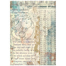 Stamperia Gardens of Time A6 Rice Paper Backgrounds 8 Sheets | DFSAK6053 - Craftywaftyshop