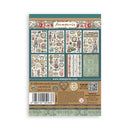 Stamperia Gardens of Time Washi Pad 8 Sheets Translucent Washi | SBW32 - Craftywaftyshop