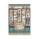Stamperia Gardens of Time Washi Pad 8 Sheets Translucent Washi | SBW32 - Craftywaftyshop