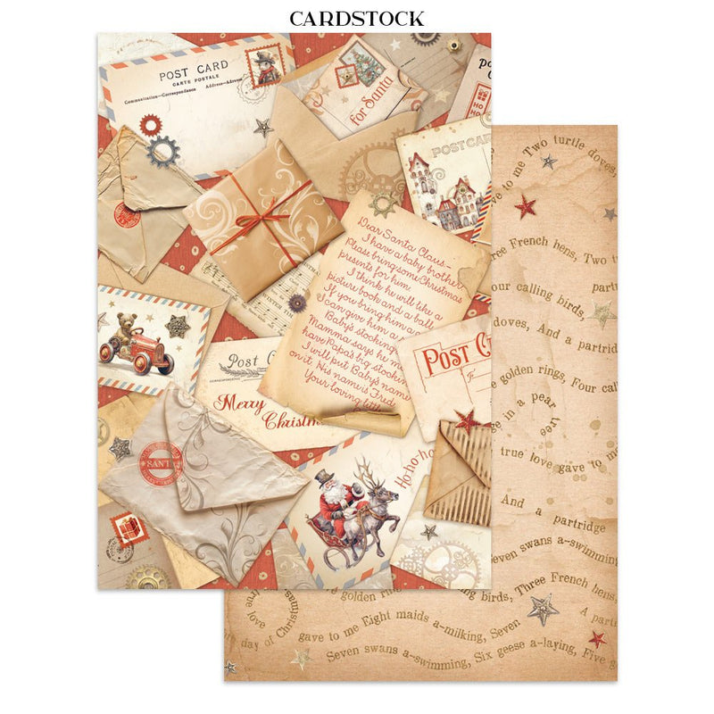 Stamperia - Gear Up for Christmas - Junk Journal - Craftywaftyshop