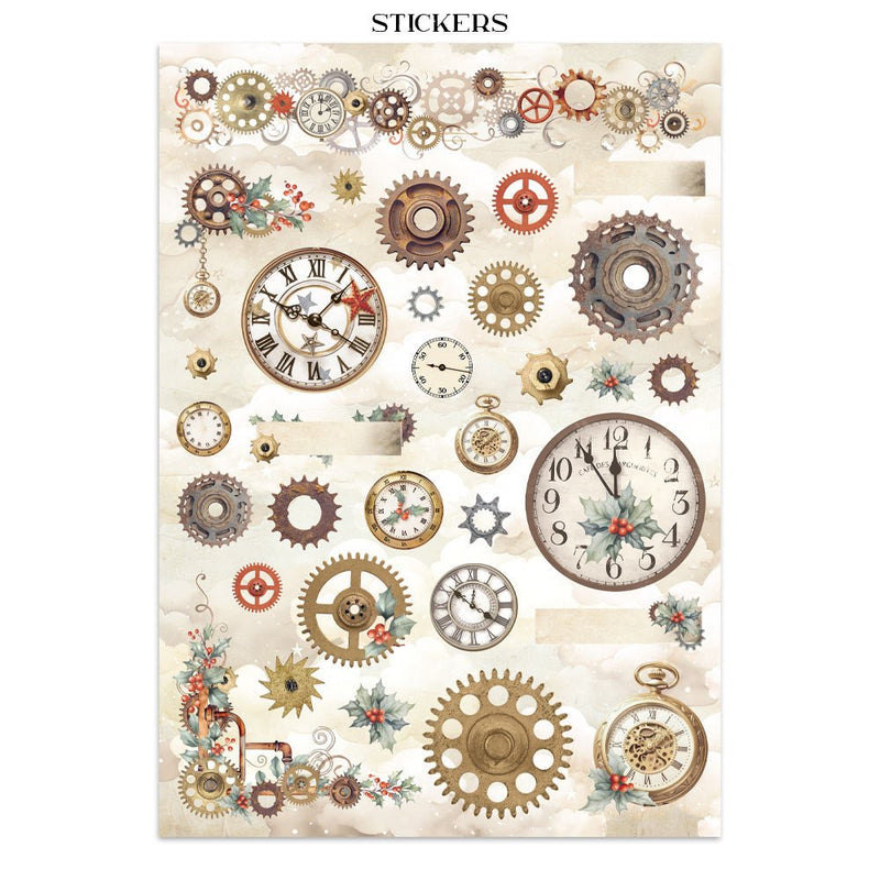 Stamperia - Gear Up for Christmas - Junk Journal - Craftywaftyshop