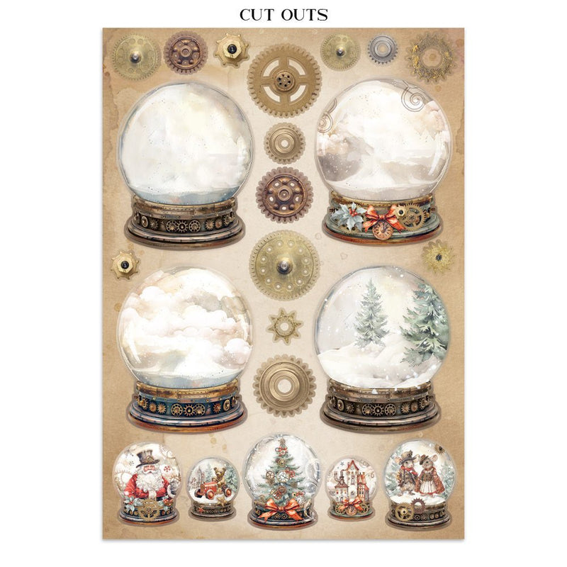 Stamperia - Gear Up for Christmas - Junk Journal - Craftywaftyshop