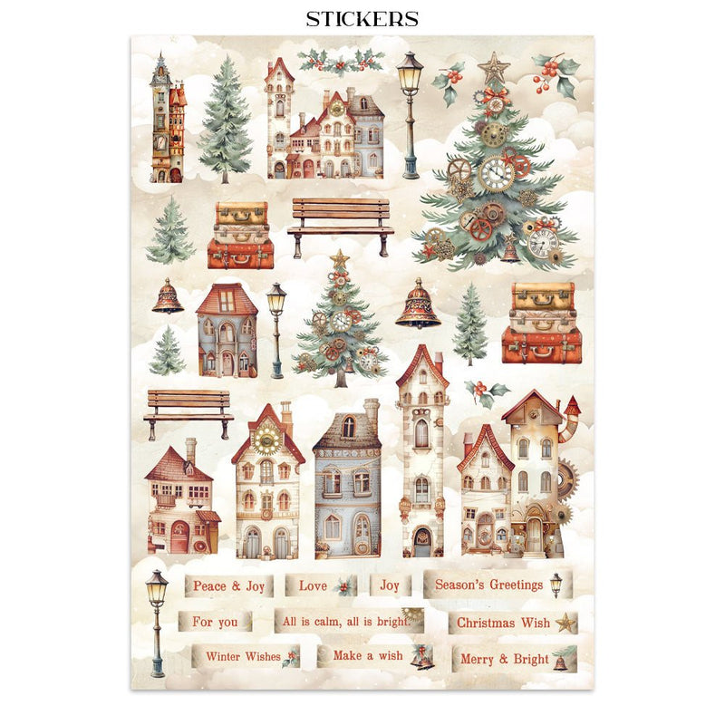 Stamperia - Gear Up for Christmas - Junk Journal - Craftywaftyshop