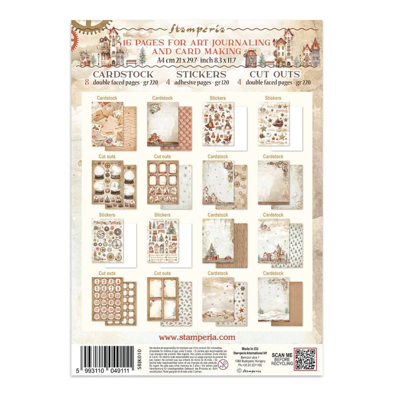 Stamperia - Gear Up for Christmas - Junk Journal - Craftywaftyshop