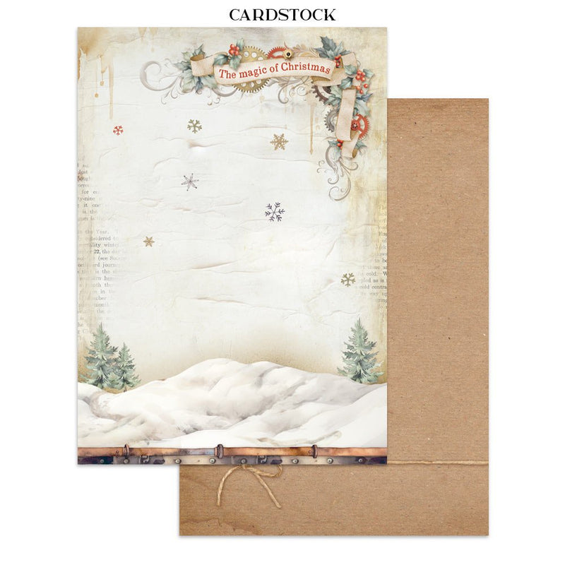 Stamperia - Gear Up for Christmas - Junk Journal - Craftywaftyshop