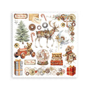 Stamperia - Gear Up for Christmas - Rub On Assortment - Craftywaftyshop