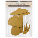 Stamperia Hidden Grove Crafty Shapes Mushrooms - Craftywaftyshop