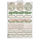 Stamperia House of Roses A4 Junk Journal Pad 16 Pages Mixed Media | SBJK19 - Craftywaftyshop