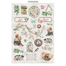 Stamperia House of Roses A4 Junk Journal Pad 16 Pages Mixed Media | SBJK19 - Craftywaftyshop