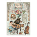 Stamperia Junk Journal A4 – Symphony | SPSBJK24 - Craftywaftyshop
