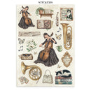 Stamperia Junk Journal A4 – Symphony | SPSBJK24 - Craftywaftyshop