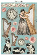 Stamperia Junk Journal A5 Focus Points – Symphony | SPSBJKS03 - Craftywaftyshop
