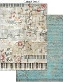 Stamperia Junk Journal A5 Focus Points – Symphony | SPSBJKS03 - Craftywaftyshop