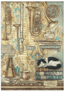 Stamperia Junk Journal A5 Focus Points – Symphony | SPSBJKS03 - Craftywaftyshop