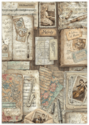 Stamperia Junk Journal A5 Focus Points – Symphony | SPSBJKS03 - Craftywaftyshop