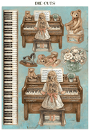Stamperia Junk Journal A5 Focus Points – Symphony | SPSBJKS03 - Craftywaftyshop