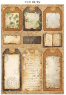 Stamperia Junk Journal Focus Points A5 – All Around | SPSBJKS02 - Craftywaftyshop