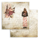 Stamperia Our Way 12x12 Double-Sided Backgrounds Pad | SBBL115 - Craftywaftyshop
