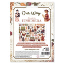 Stamperia Our Way Ephemera | Self-Adhesive | DFLCT91 - Craftywaftyshop