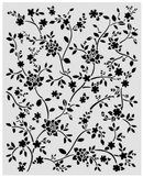 Stamperia Ramage Stencil (20x25cm) - All Around | KSTD207 - Craftywaftyshop