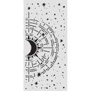 Stamperia Secret Diary Cosmic Compass Stencil 12 x 25cm (New Design) – KSTDL150 - Craftywaftyshop