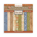 Stamperia Silent Night 12x12 Double Sided Backgrounds Pad | SBBL193 - Craftywaftyshop