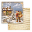 Stamperia Silent Night 12x12 Double Sided Scrapbooking Pad | SBBL192 - Craftywaftyshop