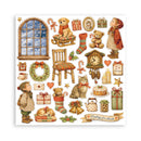 Stamperia Silent Night 12x12 Single Faced Scrapbooking Pad | SBBXLB40 - Craftywaftyshop