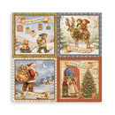 Stamperia Silent Night 12x12 Single Faced Scrapbooking Pad | SBBXLB40 - Craftywaftyshop