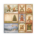 Stamperia Silent Night 12x12 Single Faced Scrapbooking Pad | SBBXLB40 - Craftywaftyshop