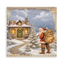Stamperia Silent Night 12x12 Single Faced Scrapbooking Pad | SBBXLB40 - Craftywaftyshop
