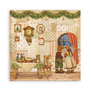Stamperia Silent Night 12x12 Single Faced Scrapbooking Pad | SBBXLB40 - Craftywaftyshop