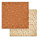 Stamperia Silent Night 8x8 Double Sided Backgrounds Pad | SBBS149 - Craftywaftyshop