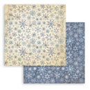 Stamperia Silent Night 8x8 Double Sided Backgrounds Pad | SBBS149 - Craftywaftyshop