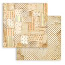 Stamperia Silent Night 8x8 Double Sided Backgrounds Pad | SBBS149 - Craftywaftyshop
