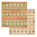 Stamperia Silent Night 8x8 Double Sided Backgrounds Pad | SBBS149 - Craftywaftyshop