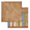 Stamperia Silent Night 8x8 Double Sided Backgrounds Pad | SBBS149 - Craftywaftyshop