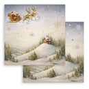 Stamperia Silent Night 8x8 Double Sided Scrapbooking Pad | SPSBBS148 - Craftywaftyshop
