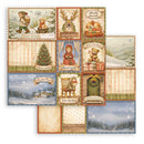 Stamperia Silent Night 8x8 Double Sided Scrapbooking Pad | SPSBBS148 - Craftywaftyshop