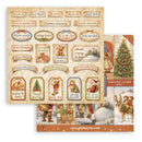 Stamperia Silent Night 8x8 Double Sided Scrapbooking Pad | SPSBBS148 - Craftywaftyshop