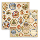 Stamperia Silent Night 8x8 Double Sided Scrapbooking Pad | SPSBBS148 - Craftywaftyshop
