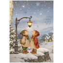 Stamperia Silent Night A4 Rice Paper Selection – 6 Sheets | DFSA4XSN - Craftywaftyshop