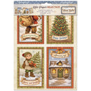 Stamperia Silent Night A4 Rice Paper Selection – 6 Sheets | DFSA4XSN - Craftywaftyshop