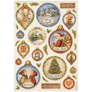 Stamperia Silent Night A4 Rice Paper Selection – 6 Sheets | DFSA4XSN - Craftywaftyshop